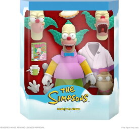 【即納】【新品】SIMPSONS ULTIMATES! WAVE 2 - KRUSTY CLOWN (AFIG)【F2024/3/4発売】【★】 【フィギュアなど】(シンプソンズ　クラスティ・ザ・クラウン)