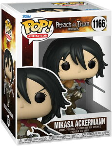 yVizyt@RzFUNKO POP! ANIMATION: / ATTACK ON TITAN - MIKASA ACKERMAN W/SWORDS (VFIG)yF2021/11/15z