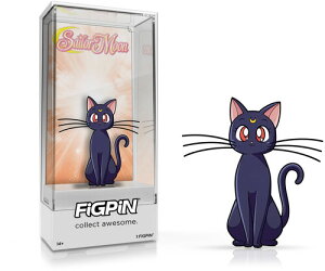 yVizFIGPIN SAILOR MOON LUNA ENAMEL PIN 1304 (CLCB)yF2024/04/15z