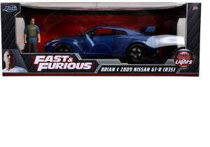 yVizJada Toys - 1:18 Fast and the Furious - Nissan GT-R R35 W/BrianyF2024/07/31z(ChXs[h tBMAt~jJ[ Zbg)