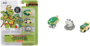 �y�V�i�zNano Hollywood Rides -Teenage Mutant Ninja Turtles 3-Pack(Party Van/Turtle Blimp/Techonodrone) (CLCB) (FIG)�yF2024/07/31�����z(�j���W�� �^�[�g���Y)