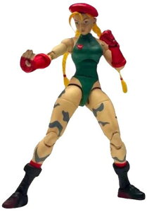 �y�V�i�zJADA TOYS - STREET FIGHTER II CAMMY ACTION FIGURE�yF2024/012/26�����z