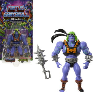 yVizMOTU / Masters Of The Universe Origins - Turtles of Grayskull - He-Man Action Figure (He-Man, MOTU) (TMNT)yF2024/1/30zytBMAȂǁz