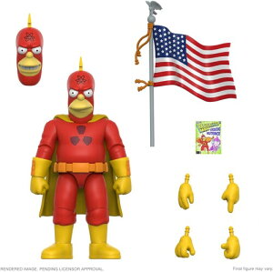 yVizSIMPSONS ULTIMATES! WAVE 4 - RADIOACTIVE MAN (FIG)yF2024/2/29z