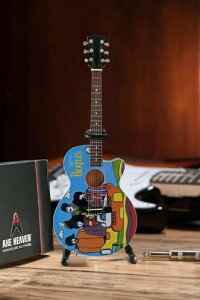 yVizAxe Heaven Fab Four Yellow Submarine Mini Acoustic Guitar AH-236yF2025/6/1z(~j`AM^[)
