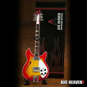 yVizAxe Heaven George Harrison Fab Four Signature12 String Sunburst Mini Guitar GH-337yF2025/6/1z