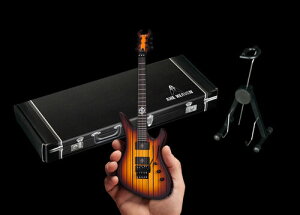 yVizAxe Heaven Synyster Gates Avenged Sevenfold FR USA Signiture Schecter Sunburst Mini Guitar SG-662yF2025/6/1z