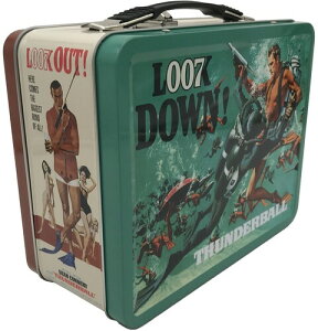 �y�V�i�zJAMES BOND - THUNDERBALL TIN TOTE (TIN) (TOTE)�yF2025/8/11�����z(�W�F�[���Y�E�{���h/007/�T���_�[�{�[�����)
