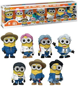 yVizyt@RzDESPICABLE ME 4 MINIONS POP! VINYL FIG 7-PACK - EEyF2025/3/30z