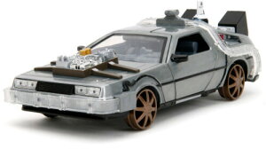 �y�V�i�z1:24 Back to the Future - TIME MACHINE W/RAIL WHEELS (CLCB)�yF2025/7/31�����z