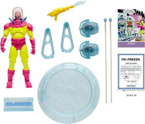 yVizDC MR. FREEZE BLACK LIGHT 7-IN ACTION FIGURE - EEyF2025/1/1z