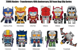 yVizTRANSFORMERS 40TH ANNIVERSARY 3D FOAM BAG CLIPyF2024/08/08z