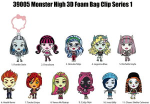 �y�V�i�zMONSTER HIGH 3D FOAM BAG CLIP - SERIES 1 (CLCB)�yF2024/08/31�����z
