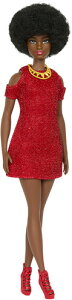 �y�V�i�zBARBIE FASHIONISTA NATURAL BLACK HAIR & RED DRESS�yF2025/6/30�����z(�o�[�r�[)