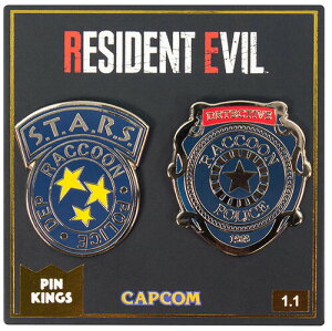 �y�V�i�zNUMSKULL / PIN KINGS RESIDENT EVIL ENAMEL PIN BADGE SET 1.1�yF2026/2/21�����z