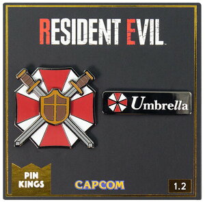 �y�V�i�zNUMSKULL / PIN KINGS RESIDENT EVIL ENAMEL PIN BADGE SET 1.2�yF2026/2/21�����z