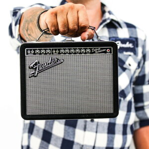 �y�V�i�zFender Amp Tin Lunch/Stash Box Black with Silver Grill�yF2024/11/30�����z