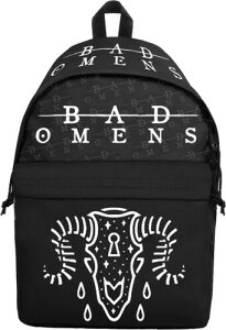 �y�V�i�zRocksax - Bad Omens - Ramskull - Daypack/Rucksack Padded Laptop Pocket (Black)�yF2025/6/1�����z