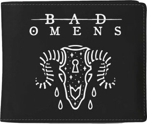 �y�V�i�zROCKSAX BAD OMENS RAMSKULL WALLET COIN POCKET BLK�yF2025/6/1�����z