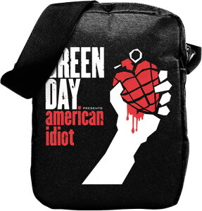 yVizROCKSAX GREEN DAY AM IDIOT CROSSBODY BAG BLKyF2025/6/1z