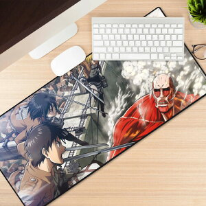 �}�E�X�p�b�h�y�V�i�zATTACK ON TITAN - EREN VS COLOSSAL TITAN XXL MOUSEPAD 90cm x 40cm�yF2025/12/7�����z