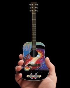yVizAxe Heaven Journey Escape Album Tribute Acoustic Mini Replica A-851(~j`AM^[)