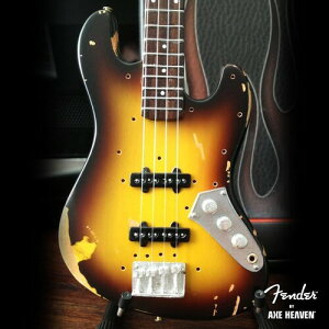 �y�V�i�zAxe Heaven Fender Jazz Bass Custom Shop Sunburst Mini Bass Guitar Replica Collectible FJ-004 �i�~�j�`���A�M�^�[ �j