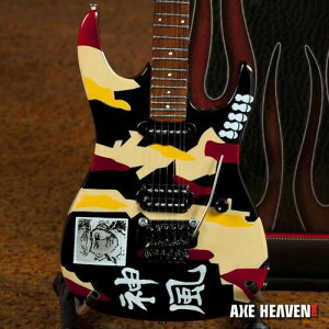 yVizAxe Heaven George Lynch ESP Kamikaze Mini Guitar Replica Collectible GL-152 (~j`AM^[ )