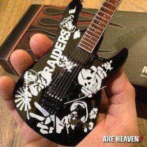 �y�V�i�zAxe Heaven Jeff Hanneman Signature Raiders Tribute Mini Guitar Replica Collectible JH-603 (�~�j�`���A�M�^�[ )