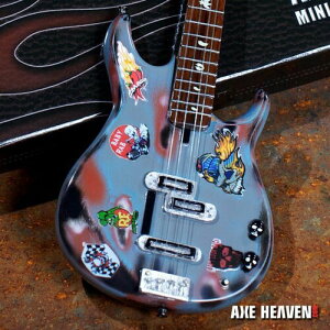 yVizAxe Heaven Michael Anthony Yamaha Custom Rat Rod Mini Bass Guitar Replica Collectible MA-328 (~j`AM^[ )