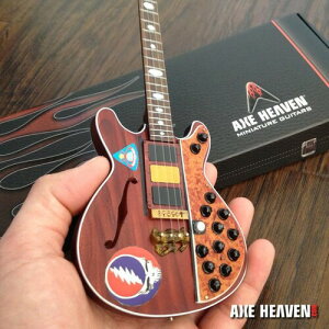 yVizAxe Heaven Phil Lesh Steal Your Face Mini Bass Guitar Replica Collectible PL-408 (~j`AM^[ )