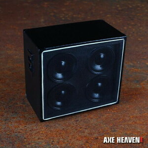 �y�V�i�zAxe Heaven Classic MS Style Speaker Cabinet Amplifer 4x12 Black Miniature Replica Collectible MS-AMP-1