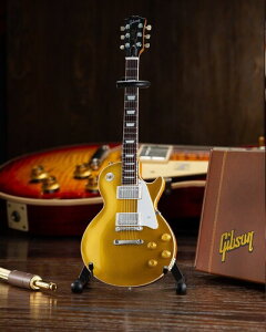 �y�V�i�zAxe Heaven Gibson Les Paul 1957 Gold Top Mini Guitar Replica Collectible GG-121