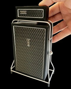 �y�V�i�zAxe Heaven Super Deluxe Amp Head & Cabinet Mini Guitar Amplifier Replica Collectible VX-AMP-4