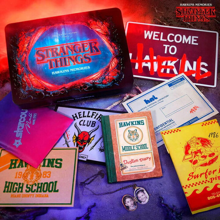 楽天市場】【新品】STRANGER THINGS - Collector Box - Hawkins 