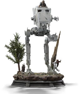 yVizIRON STUDIOS / AT-ST AND CHEWBACCA-STAR WARS-DEMI ART SCALE 1/20yF2025/09/18z