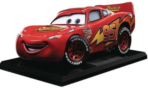 【★】【新品】LIGHTNING MCQUEEN - CARS - ART SCALE 1/10 (CLCB)(ライトニング・マックィーン/カーズ）【F2026/6/18発売】