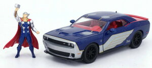 �y�V�i�z1:24 HWR - Hollywood Rides - '15 Dodge Challenger SRT8 Hellcat with Thor Figure (CLCB)�yF2024/07/31�����z