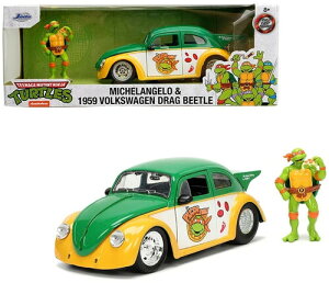 �y�V�i�z1:24 VW DRAG BEETLE W/ TMNT MICHELANGELO FIG (FIG)�yF2024/07/31�����z
