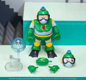 �y�V�i�zJADA TOYS - MEGA MAN DELUXE BUBBLE MAN 1:12 FIG�yF2025/10/31�����z