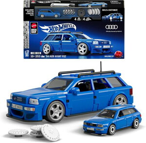 �y�V�i�zMattel Brick Shop - Hot Wheels '94 Audi Avant RS2 Building Toy Set with Collectible Die-Cast Car (BRIK)�yF2025/12/30�����z