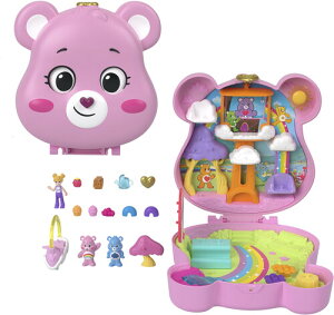 �y�V�i�zMattel Collector - Polly Pocket x Care Bear Compact Playset and Accessories�yF2025/6/30�����z(�|�[���[�|�P�b�g �P�A�x�A )