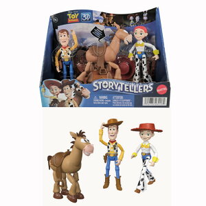 yVizDISNEY PIXAR STORYTELLERS TOY STORY WOODY JESSIE BULLSEYE 3PKyF2025/9/5z(gCEXg[[)