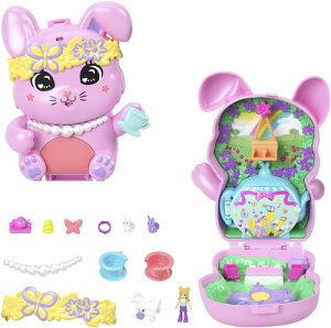 �y�V�i�zMattel - Polly Pocket Pocket Tea Party Bunny Compact (�|�[���[�|�P�b�g/�e�B�[�p�[�e�B�[�o�j�[�R���p�N�g)
