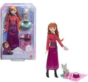 yVizMattel - Disney Frozen Anna Doll & Wolf Cub Set (PAPD)yF2025/9/5z
