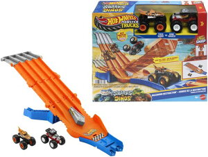 �y�V�i�zMattel - Hot Wheels Monster Trucks Race Down Destruction Playset�yF2025/9/5�����z
