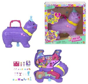 yVizPOLLY POCKET CELEBRATION KITTY PINATA COMPACTyF2025/11/30z(|[[|Pbg)