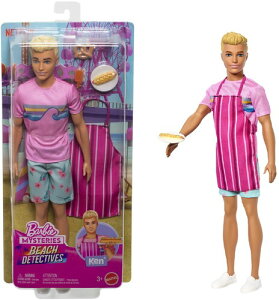 �y�V�i�zMattel - Barbie Mysteries: Beach Detectives Ken Doll and Accessories (PAPD)�yF2025/8/30�����z(�o�[�r�[ �P��)