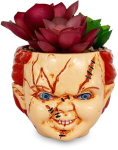 �y�V�i�zCHILD'S PLAY CHUCKY 3-INCH CERAMIC MINI PLANTER�yF2026/5/29�����z(�`���C���h�E�v���C/�`���b�L�[/ �Z���~�b�N�v�����^�[ �l�H�����A���t��)