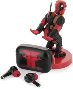 �y�V�i�zDeadpool Wireless Bluetooth Earbuds Bundle - Marvel (���C�����XBluetooth�C���z��/�f�b�h�v�[��)�yF2026/2/20�����z